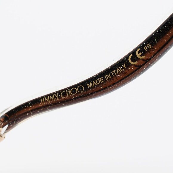 Jimmy Choo JC258 0086 00 Eyeglasses Havana/Gold 54mm Cat Eye Frame - Picture 10 of 11